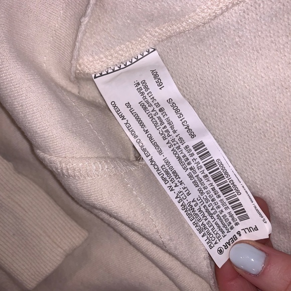 Pull & Bear cropped crewneck sweatshirt S - Picture 12 of 13